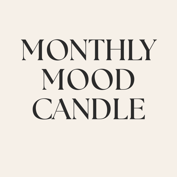 Monthly Mood Candle subscription text for the image
