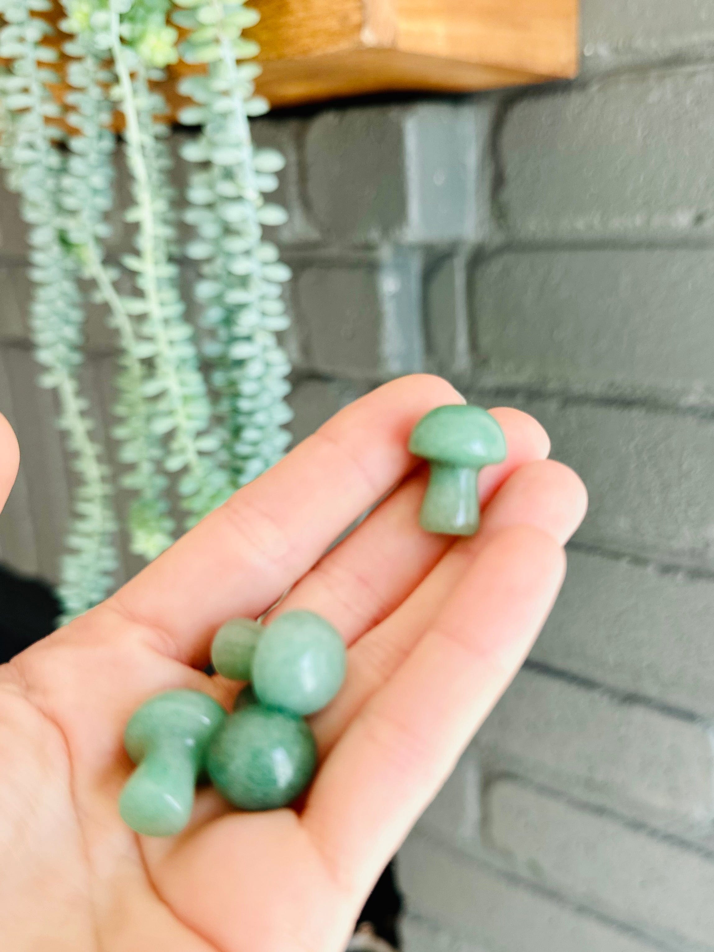 Mini Mushies - Green Aventurine