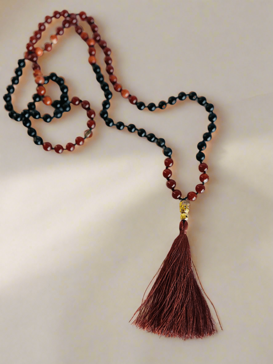 Rooted Serenity Crystal Mala