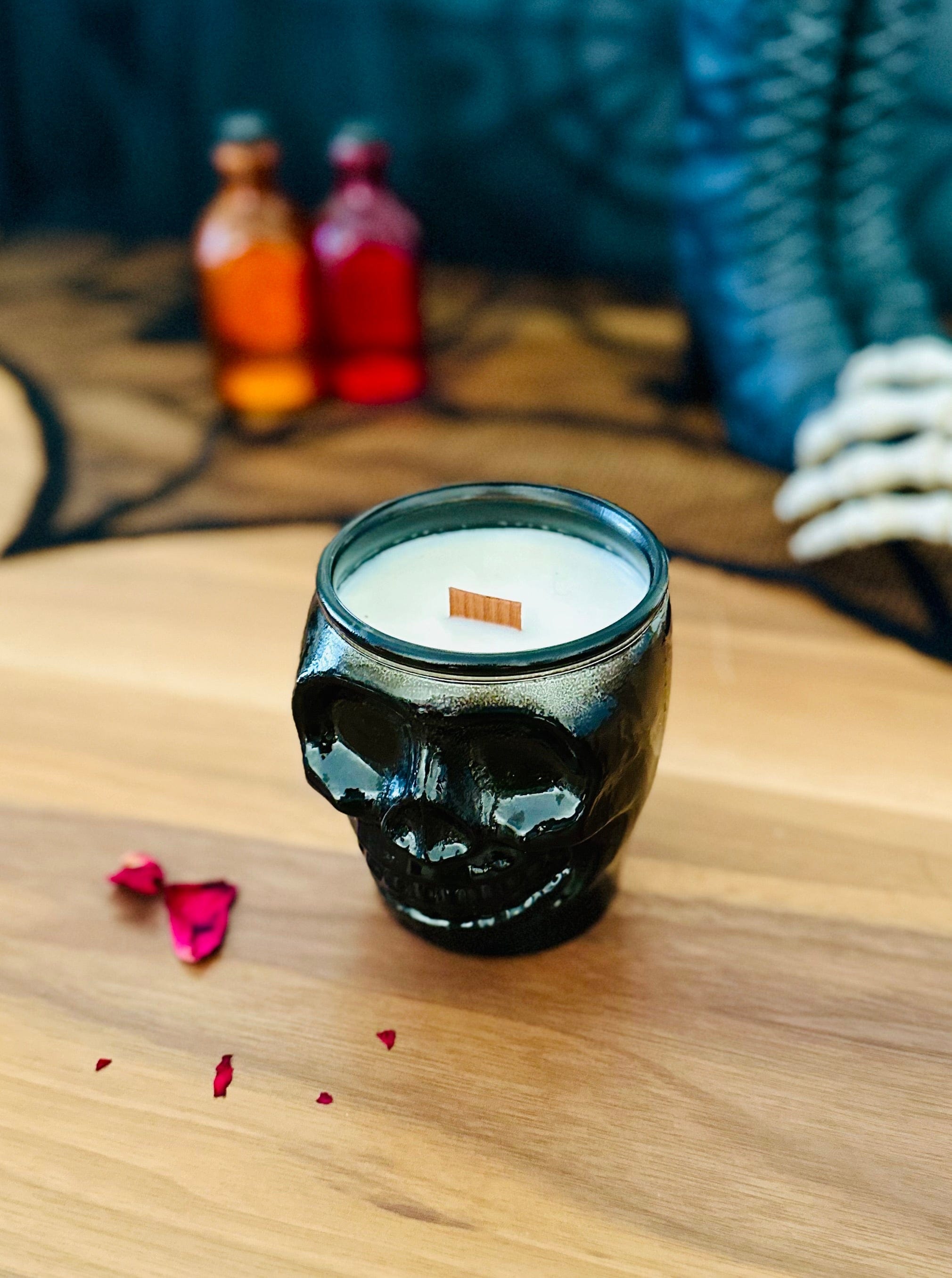Haunting never looked so good.
Matte black, moody, and made for candlelit corners and witchy altars.