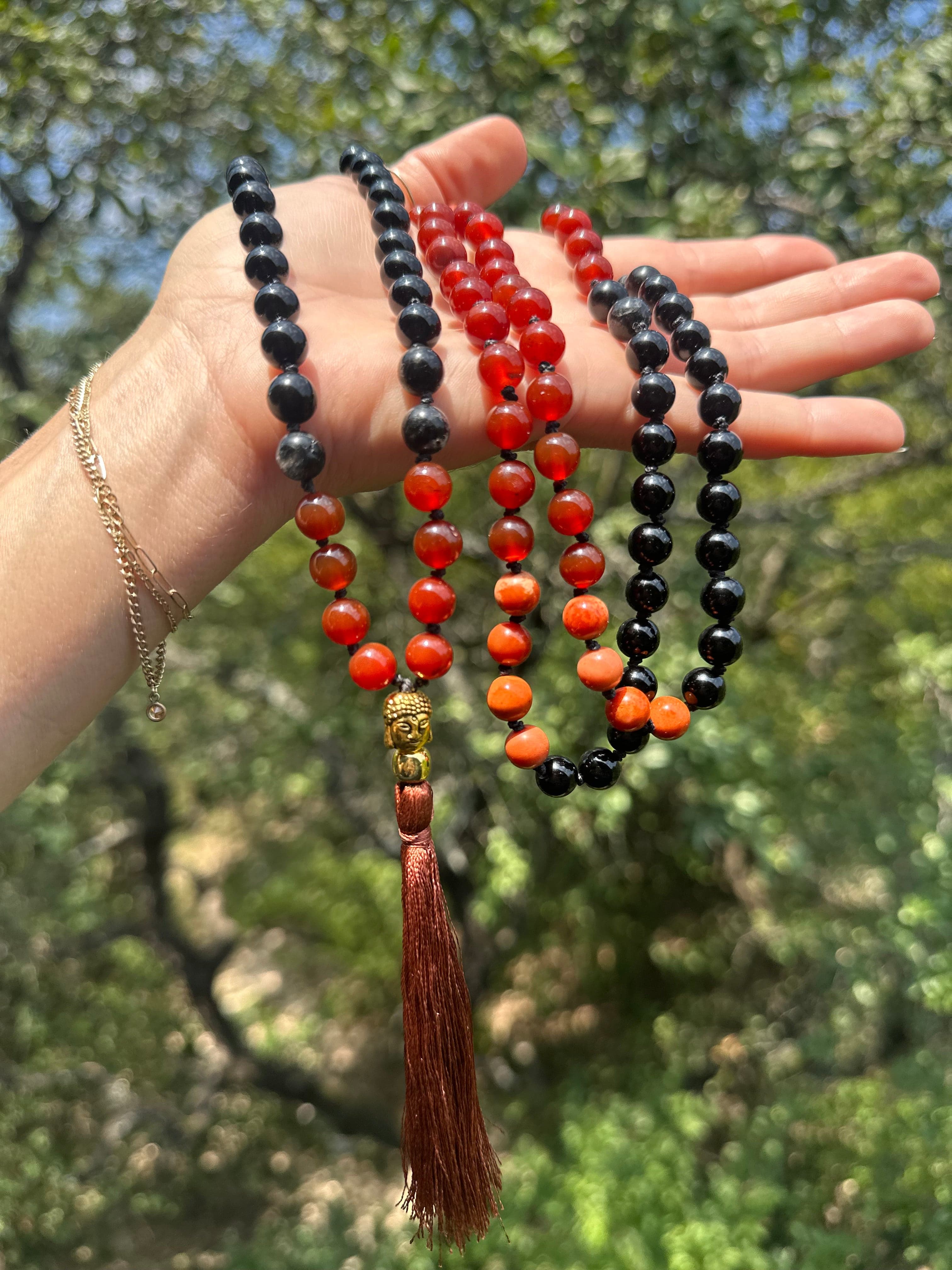 Rooted Serenity Crystal Mala