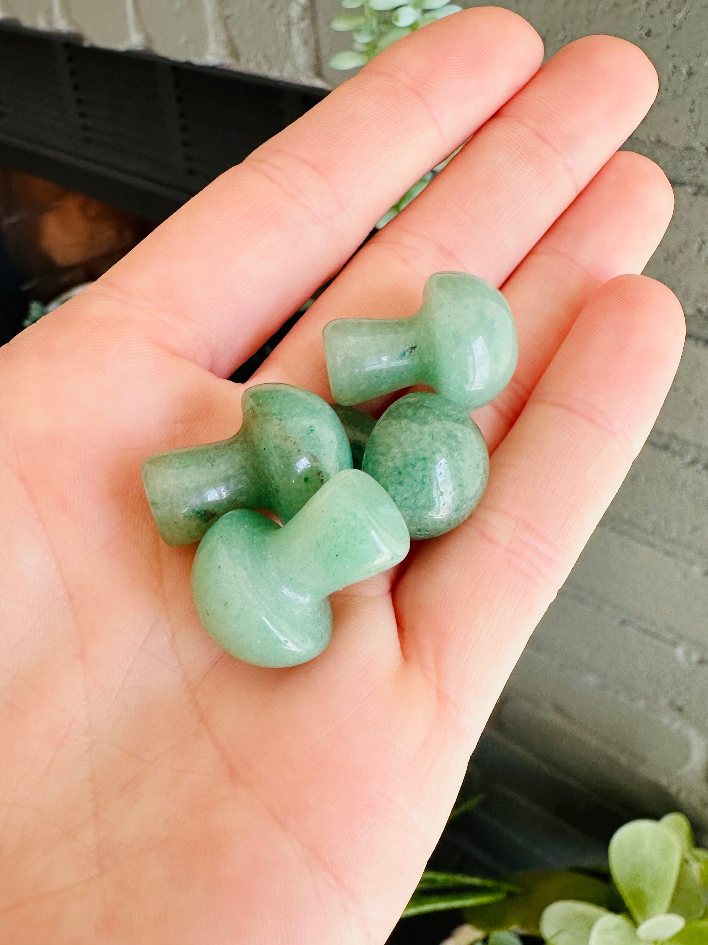 Mini Mushies - Green Aventurine