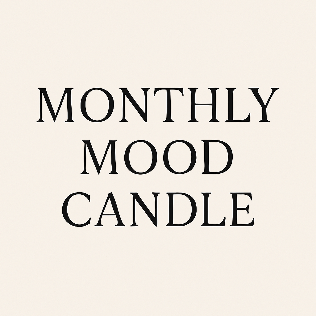 Monthly Mood Candle subscription text for the image