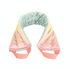 This weighted neck wrap can be heated for soothing muscle tension or cooled for calming relief, perfect for self-care routines