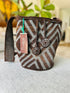 codespa cosmic space crossbody bag, a tribute to indigenous nasa culture, handmade in colombia with traditional weaving techniques