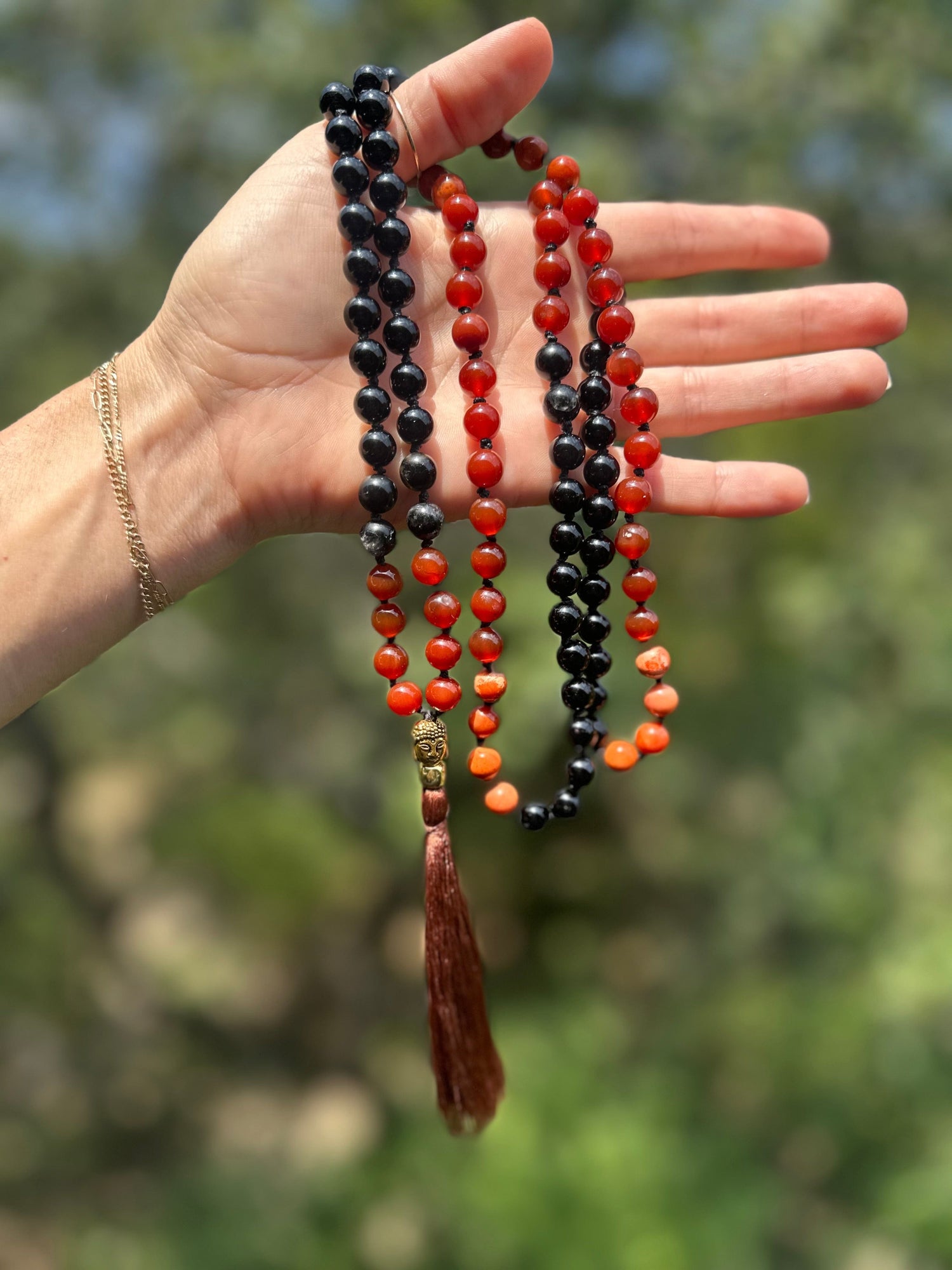 Rooted Serenity Crystal Mala
