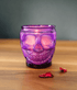 BellaVee The Veil purple skull candle amethyst crystal white sage lavender Halloween ritual candle Austin Texas