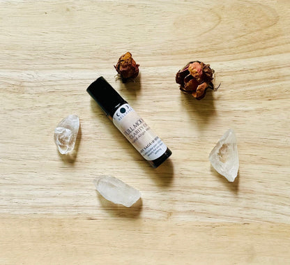 Handcrafted essential oil blend for mental clarity and energetic focus