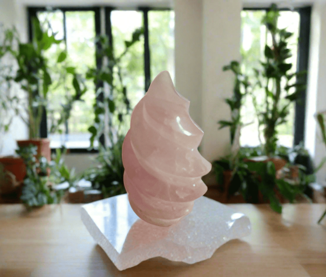 Rose Quartz Mini Flame
