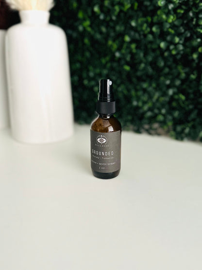 Warm room and body spray featuring honey tobacco and tonka by BellaVee