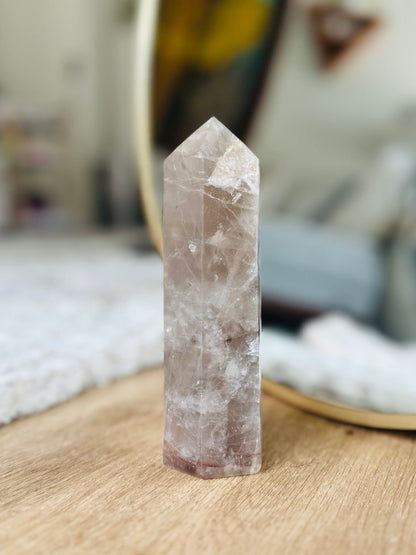 Smokey Quartz Crystal Tower