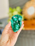 Malachite freeform from brazil