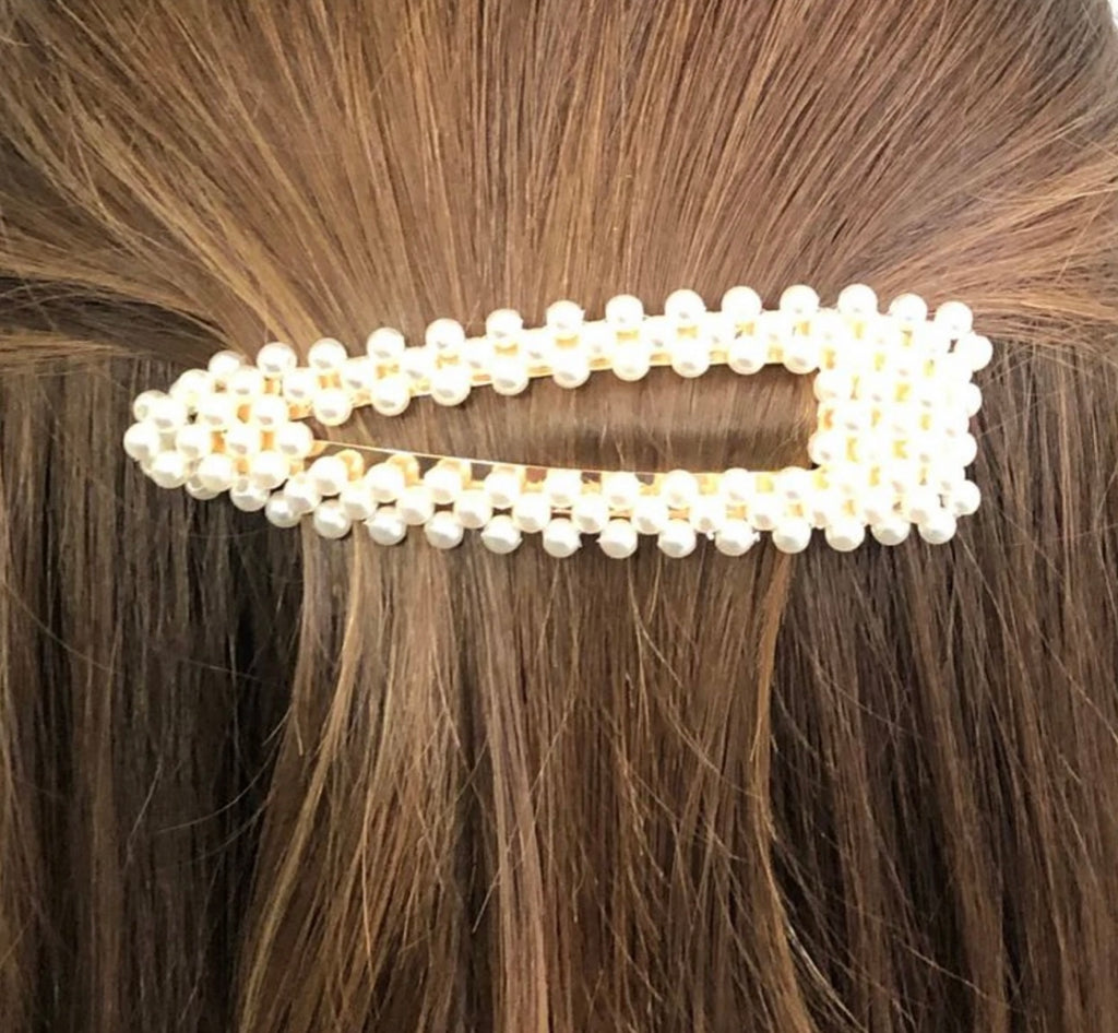 Pearl Hair Clips  CHLOE K. NEW YORK