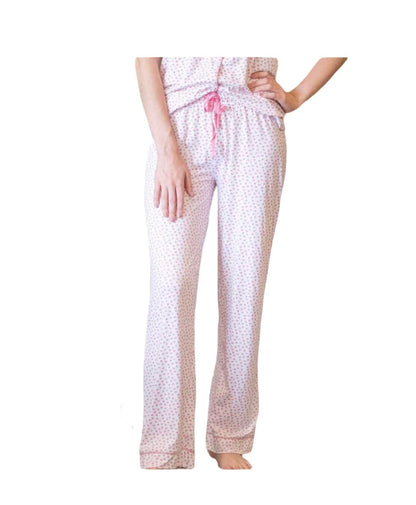 Sweetheart Sleep Pant, made from the softest material, featuring delicate water-colored hearts, perfect for cozy nights