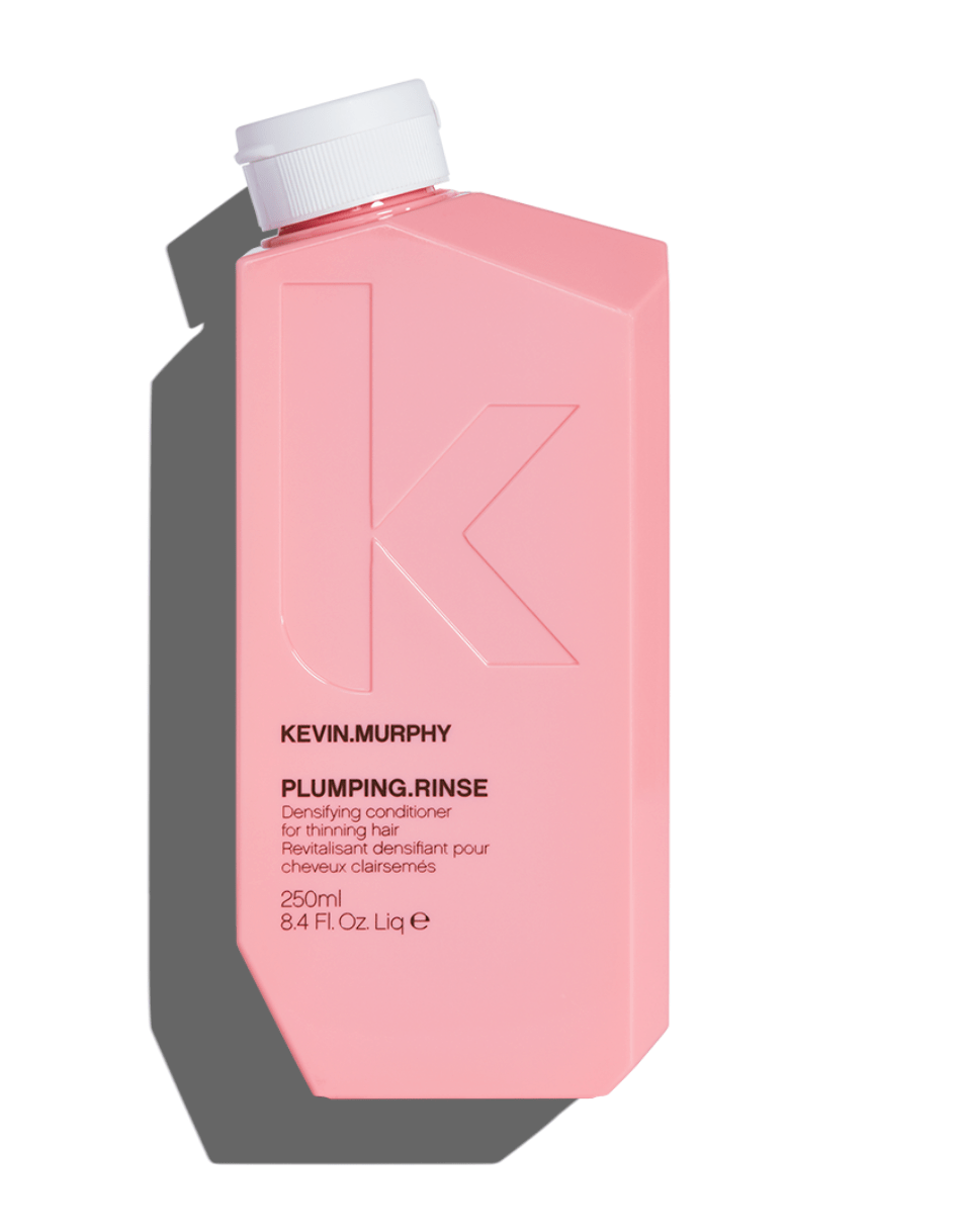 Kevin Murphy PLUMPING.RINSE for fine, thin hair, restores thickness, volume, and shine. Hydrating and cruelty-free