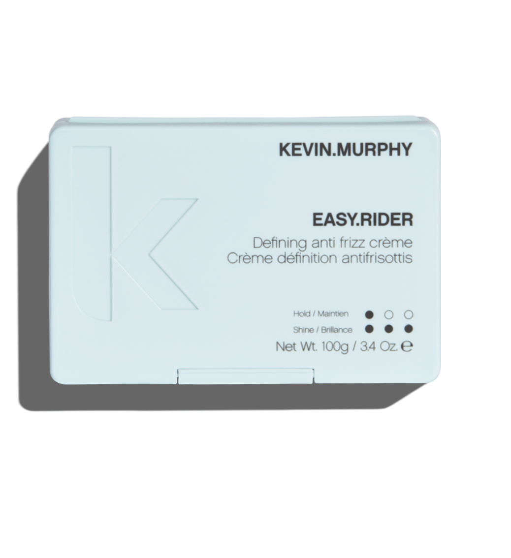 kevin murphy easy.rider anti-frizz cream, controls frizz, activates curls, provides flexible hold, sulfate and paraben-free