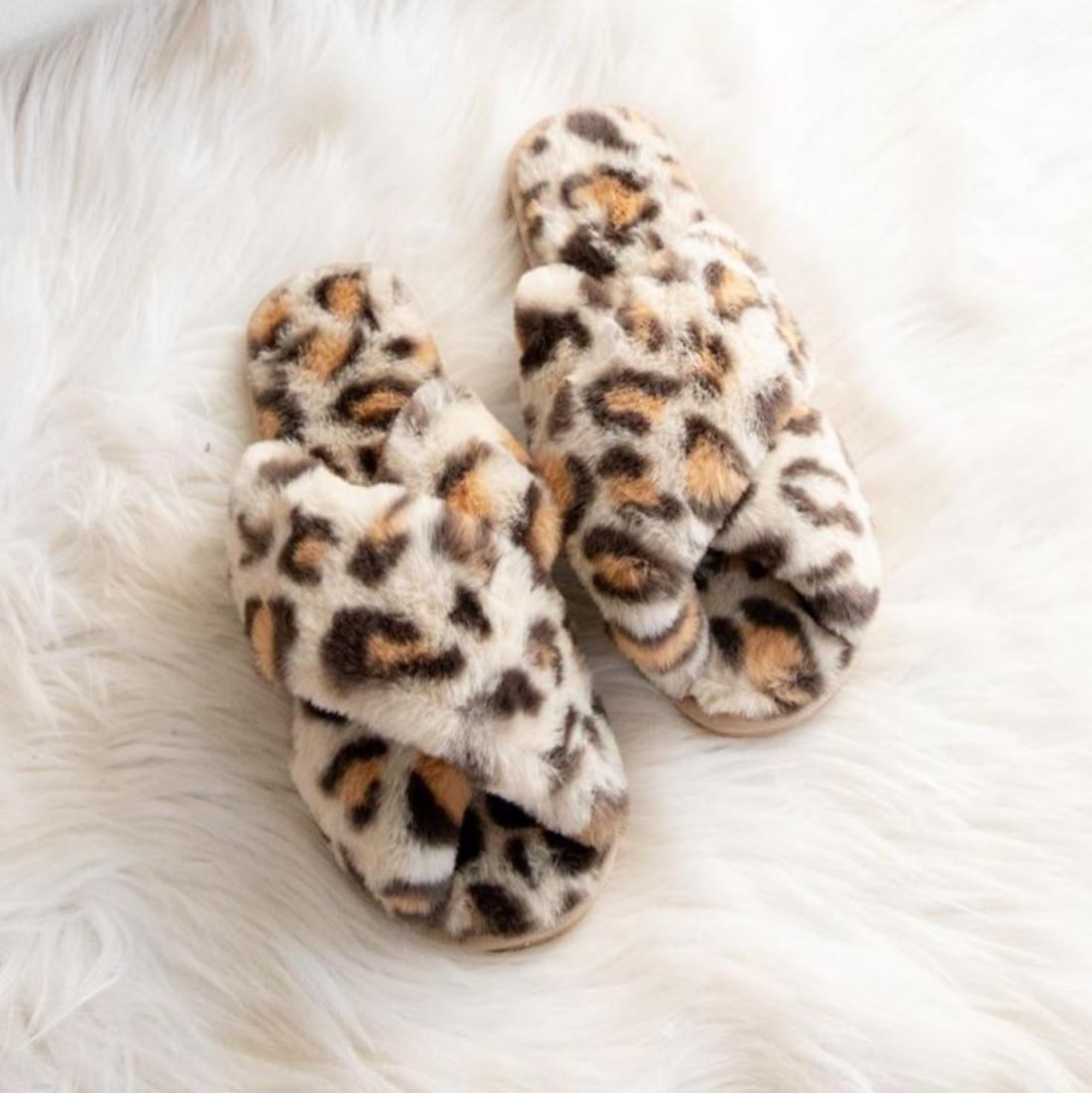 Cozy Leopard Slippers