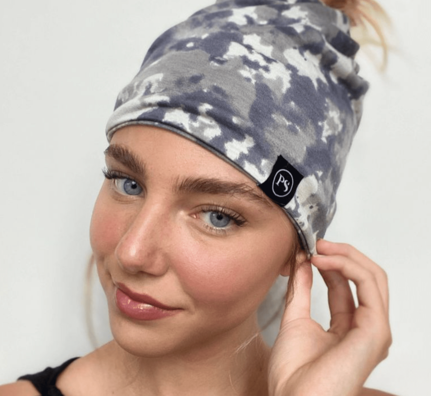 Tie-Dye beanie, doubles as a face covering. Lightweight and stylish, made from 95% rayon, 5% spandex. One size fits most