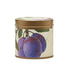Wild Plum + Cannabis Signature Tin – a luxurious coconut wax candle with notes of wild plum, fig leaf, oud, and cannabis blossom