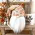 fall leaves gnome decor, perfect for autumn decorations, adding a festive touch to your home and inspiring the spirit of thanksgiving