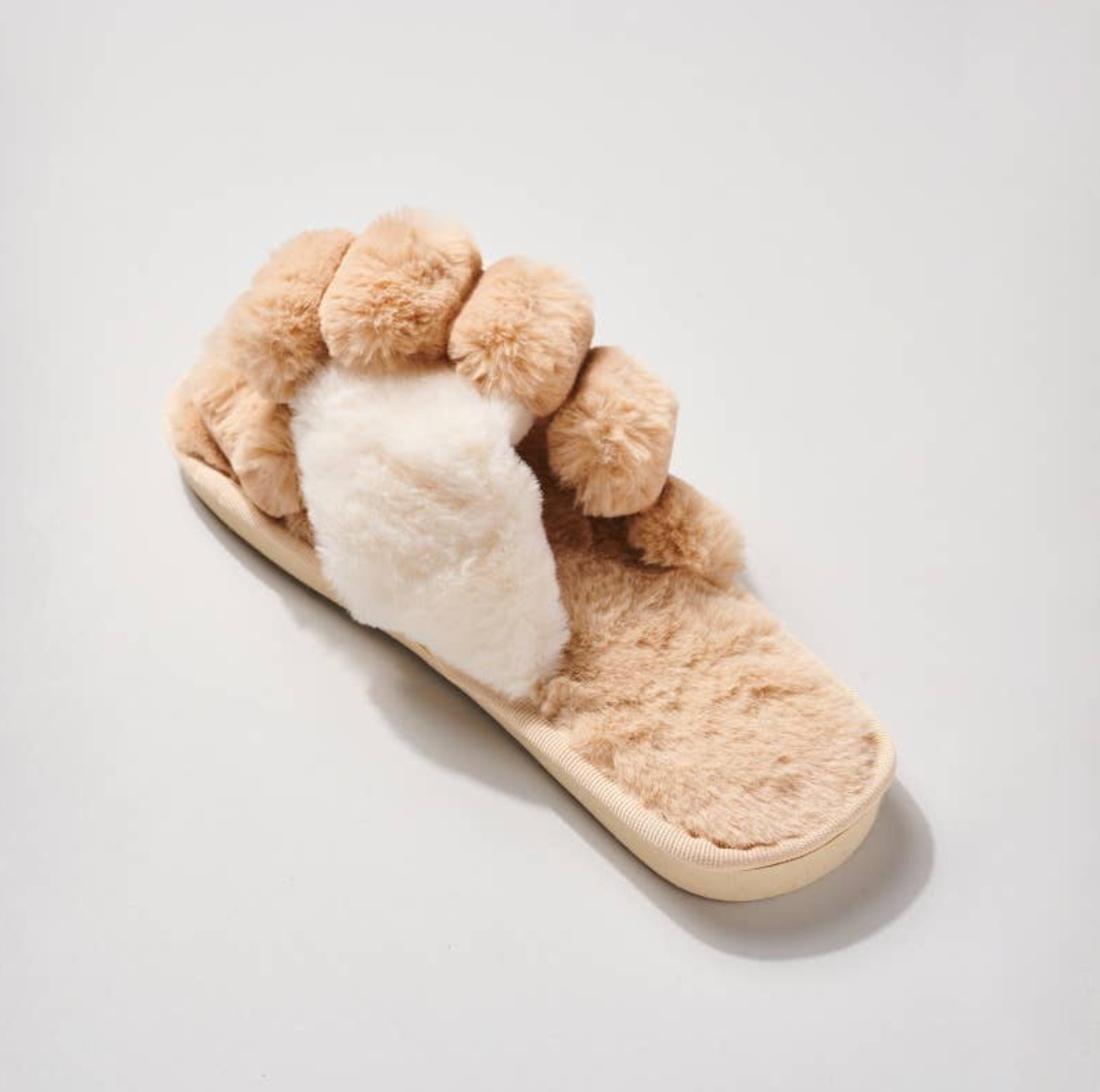 Fluffy Faux Fur Slippers