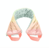 This weighted neck wrap can be heated for soothing muscle tension or cooled for calming relief, perfect for self-care routines