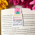 My Weekend Is All Booked Magnetic Bookmark, whimsical and hand-illustrated, perfect for marking your place in any book with style and love