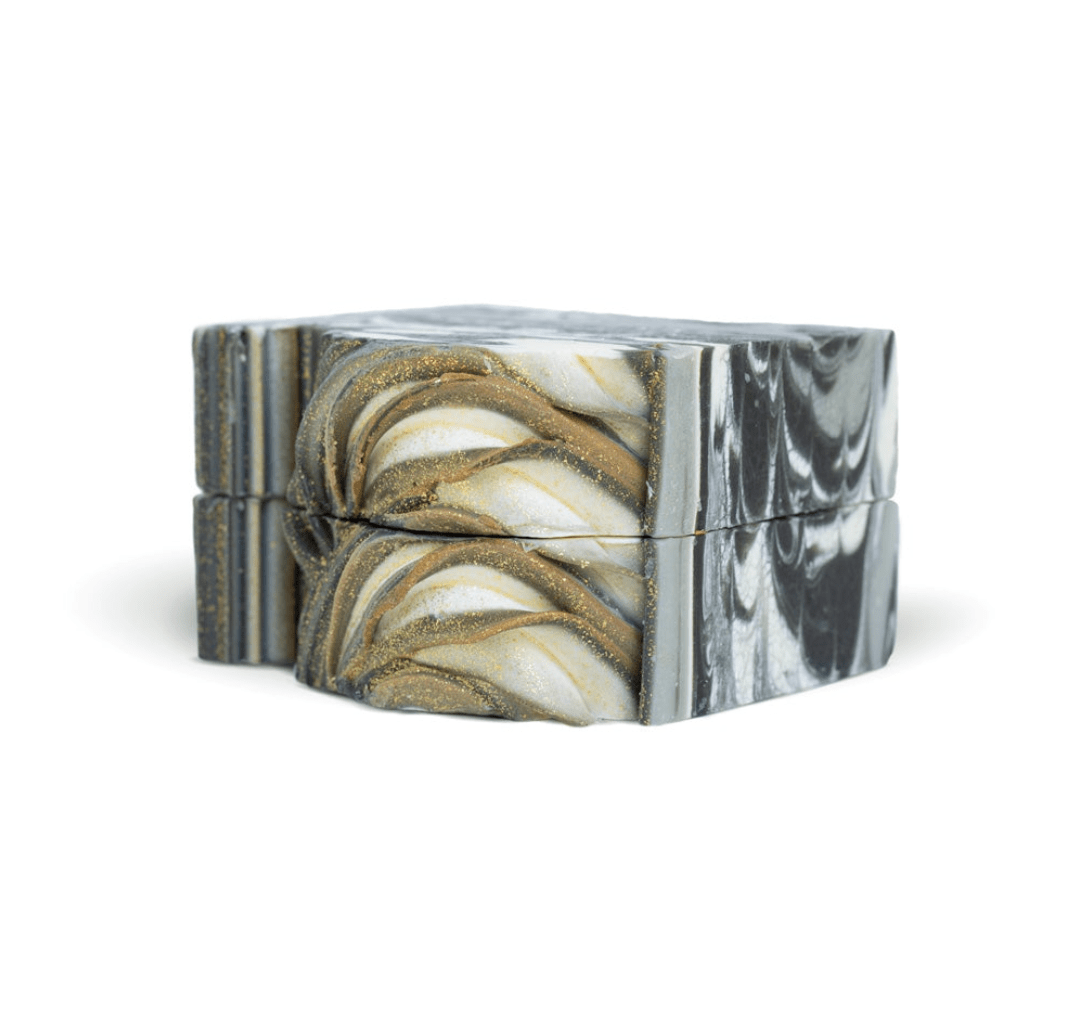 Mamba Vegan Soap with amber and sandalwood blend, offering a sensual and bold scent for those embracing their wild side