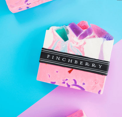 Spark Handcrafted Vegan Soap contains fresh orange, apple, and loganberry notes, made with organic oils for a cheerful and refreshing wash