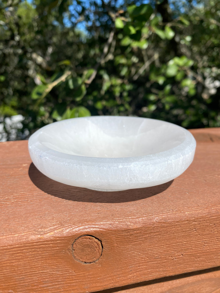 Polished Selenite Bowl