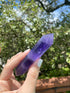 fluorite double-terminated crystal, detoxifies negative energy, promotes mental clarity and peace, perfect for energy cleansing