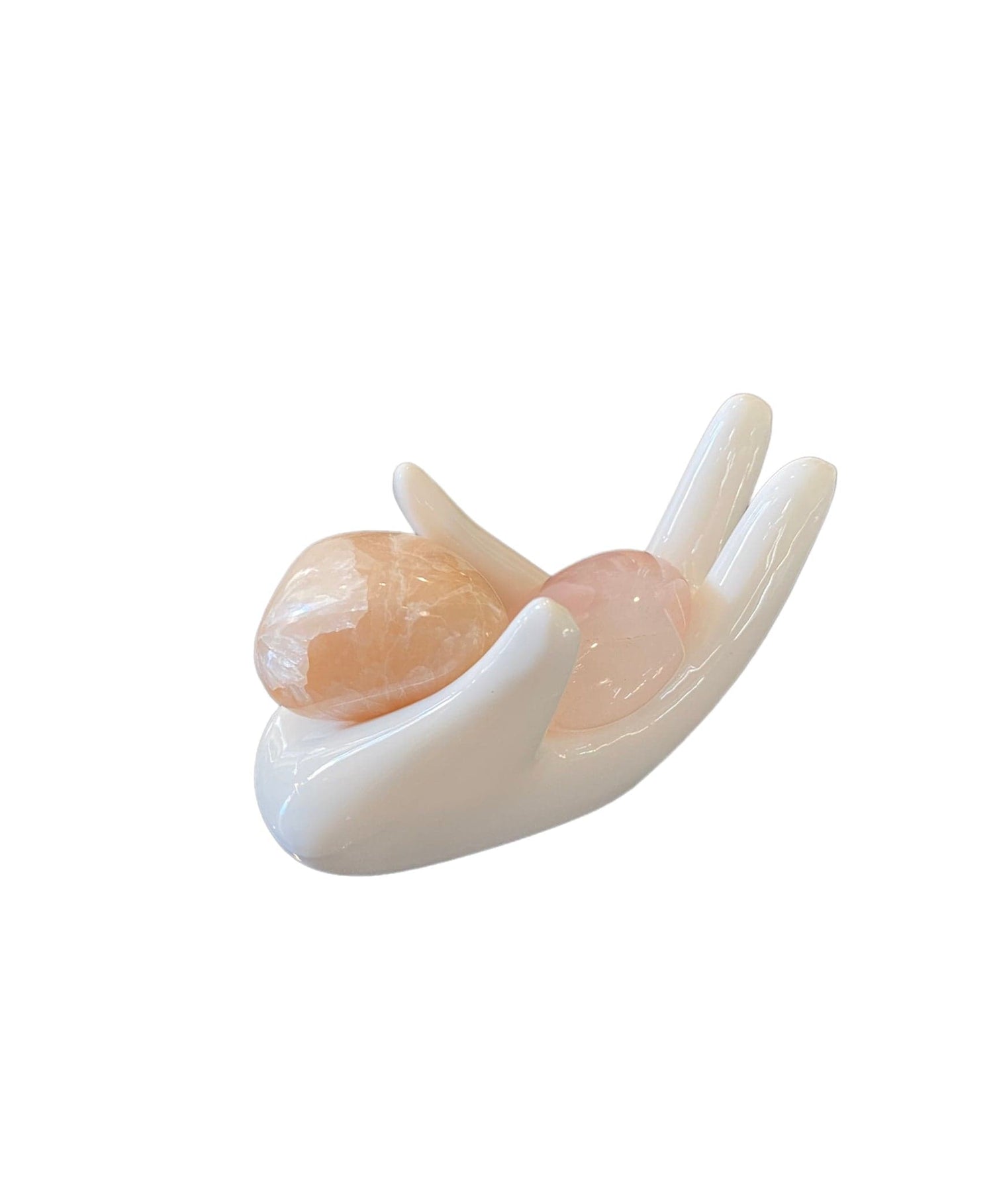 Celestial hand display, made from ceramic, ideal for displaying crystals and other small items