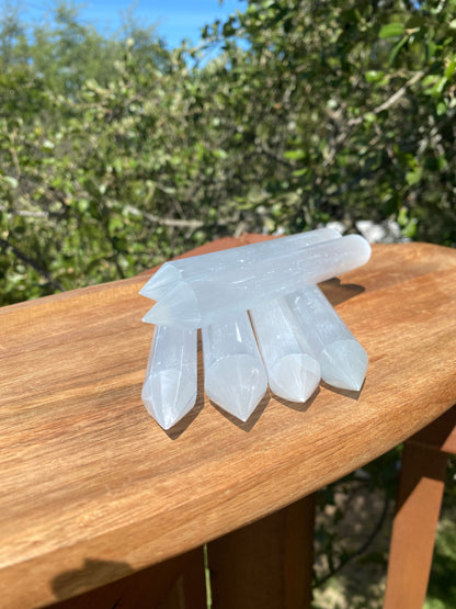Selenite Wand