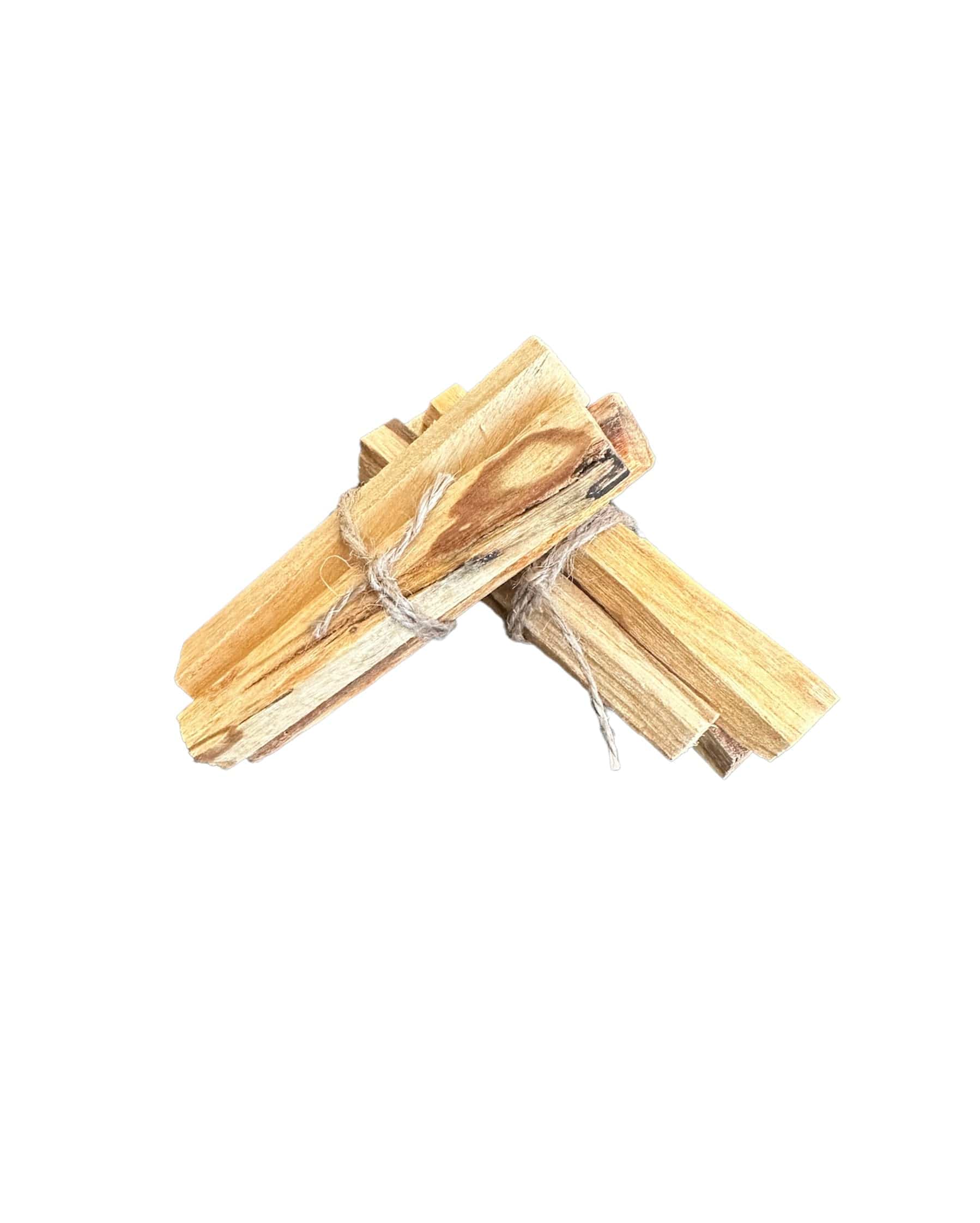 Palo Santo Bundle, sacred wood from Peru, used for energy cleansing, grounding, and spiritual purification, with a rich, calming aroma